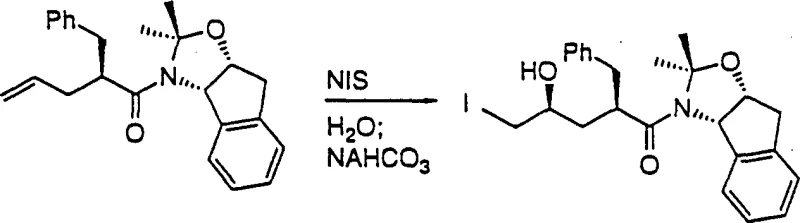 Mechanism of iodohydrin formation using NIS and base
