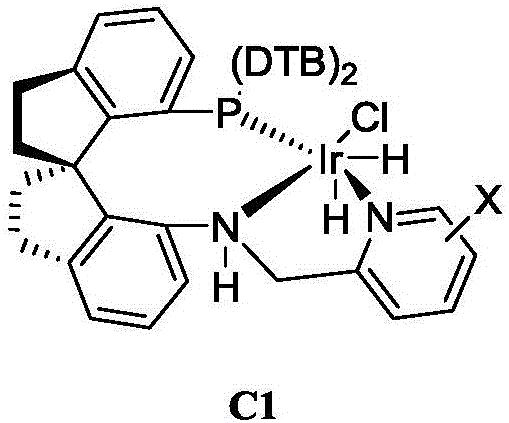 Structure of Chiral Catalyst C1 with PNN ligand