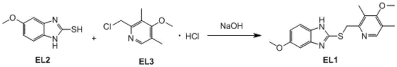 Optimized synthetic route for Mufelazole (EL1) using specific stoichiometry and solvent system