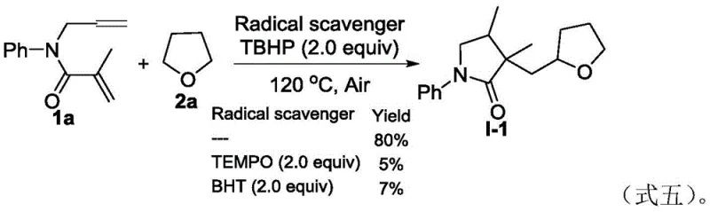 Control experiments demonstrating the radical mechanism using TEMPO and BHT scavengers