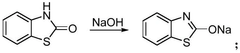 Formation of benzothiazolone sodium salt using NaOH