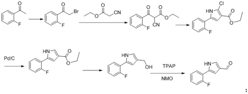 Conventional multi-step synthesis route from EP2327692 showing complex intermediate isolation