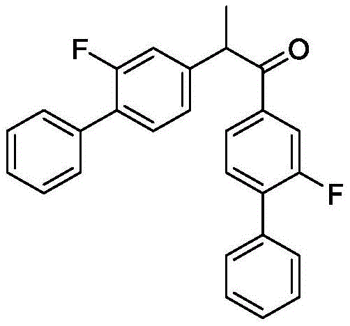 Structure of the di-substituted byproduct formed in conventional Grignard coupling reactions