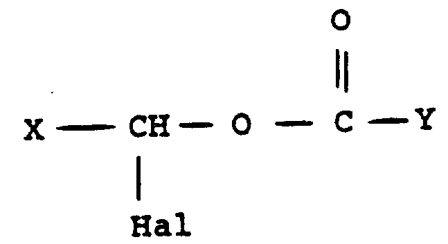 Structure of haloester reactants for alkylation in Fosinopril production