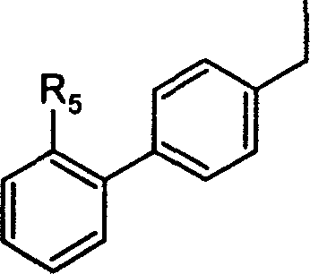 General structural formula of 4,6-dihydrofuro[3,4-d]imidazol-6-one derivatives showing variable R groups