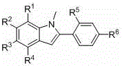 General chemical structure of indole starting materials showing variable substitution patterns for diverse derivative synthesis