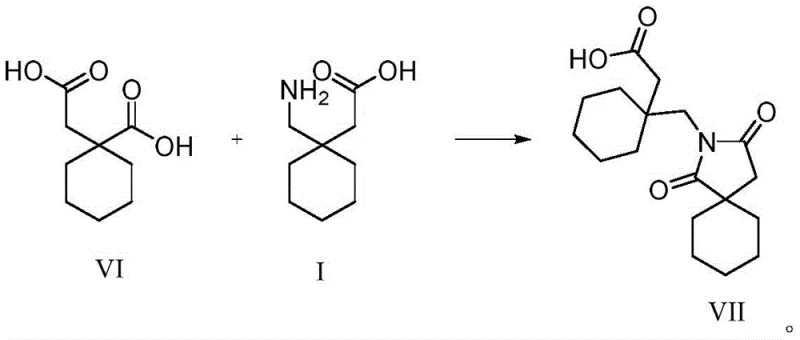 Synthesis of Gabapentin Impurity VII via condensation of Gabapentin and dicarboxylic acid precursor