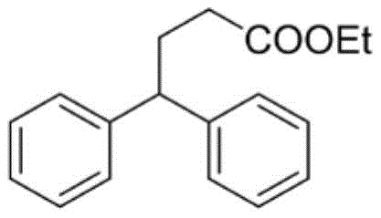 Chemical structure of Ethyl 4,4-Diphenylbutyrate, a key target product synthesized via the novel method