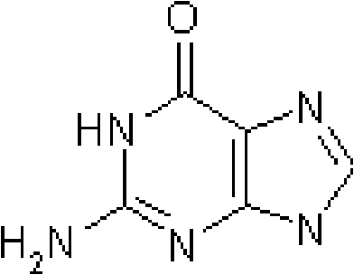 Chemical structure of Guanine impurity targeted for removal