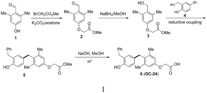 Novel green synthesis route for GC-24 via nickel-catalyzed reductive coupling