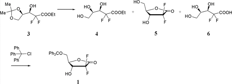 Synthesis route of 5-protected lactone intermediate from hydroxy-valerate precursor