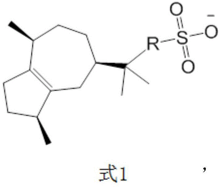General chemical structure of the sulfonium salt photoacid generator anion containing guaiacol structure