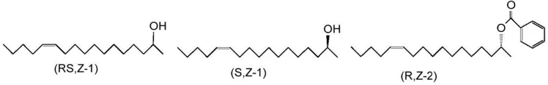 Enzymatic kinetic resolution of racemic heptadecene using lipase and vinyl benzoate