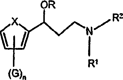 General Formula 1 of Heterocyclic Hydroxyamine Compounds