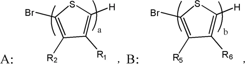 Flowchart of the preparation method for heterocyclic quinone-type thiophene organic photoelectric material