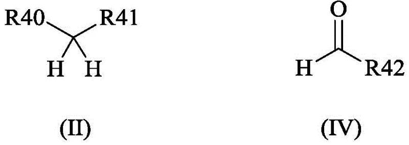 General structures of substrate compounds Formula II and IV applicable for alkylation