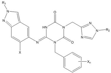 General chemical structure of Formula (I) compound used as a SARS-CoV-2 protease inhibitor intermediate