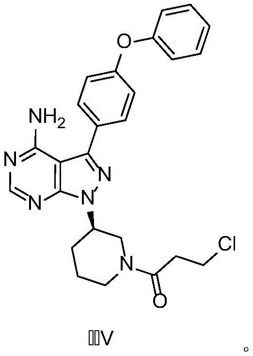 Chemical structure of Impurity V, a chloropropionyl side product formed during conventional synthesis