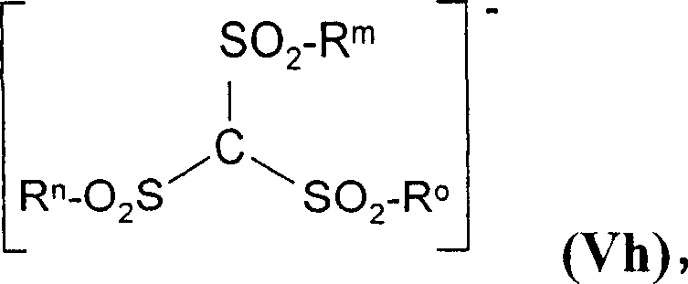 Structure of the methide ion anion for advanced electrolyte applications