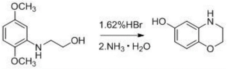 Traditional HBr demethylation route producing toxic methyl bromide gas and saline wastewater