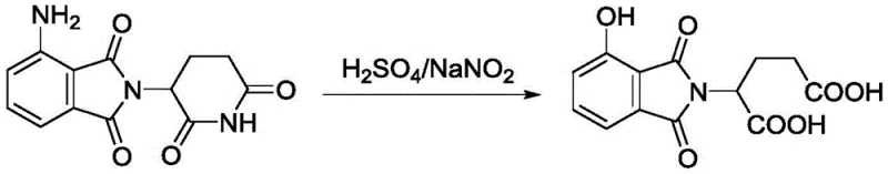 Comparative reaction showing ring-opening failure under sulfuric acid conditions