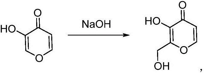 Prior art synthesis route using pyroconic acid showing limitations