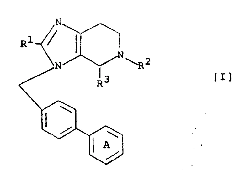 General chemical structure of Formula I imidazopyridine derivatives showing variable substituents R1, R2, R3 and Ring A