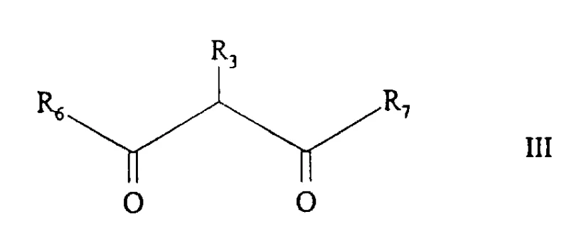 Reaction Scheme showing cyclization of Imidate II with Aminoacetonitrile and 1,3-Dicarbonyl Compound III