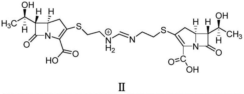 Structure of Impurity II (Dimer) which is difficult to remove in conventional processes