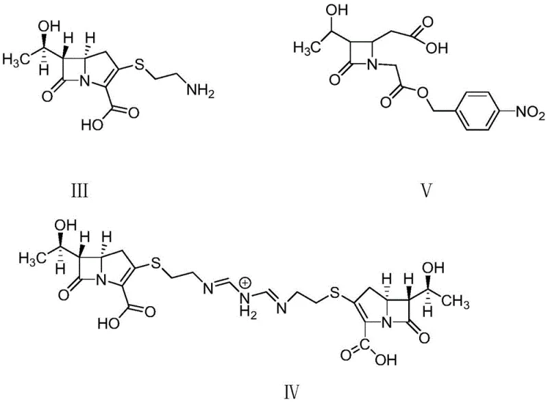 Structures of degradation products Impurity III, IV, and V formed under unstable pH conditions
