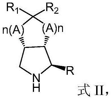 General structure of chiral product Formula II