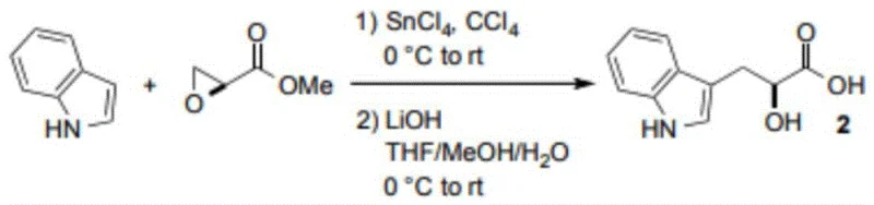 Prior art synthesis route using toxic SnCl4 and CCl4 reagents
