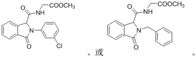 Specific examples of synthesized isoindolinone derivatives 5a and 5b