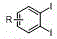 General chemical structure of substituted iodobenzene substrates used in the synthesis