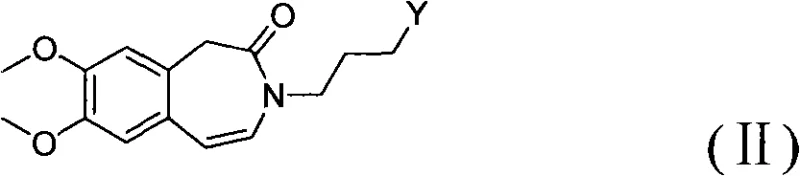Novel synthetic route (CN101768116B) showing hydrogenation of Formula II to III and subsequent coupling to Formula I