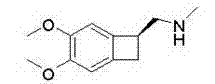 Chemical structure of the target intermediate (1S)-4,5-dimethoxy-1-[(methylamino)methyl]benzocyclobutane