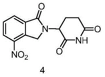 Structure of the key coupled nitro-intermediate 4 formed via nucleophilic substitution