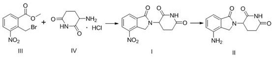 Prior art synthesis route showing complex steps and potential impurities