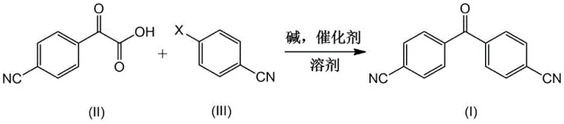Novel one-step synthesis of letrozole intermediate via Pd-Cu catalyzed coupling