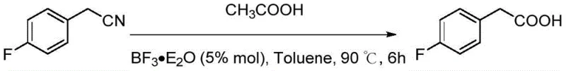 Synthesis of 4-fluorophenylacetic acid demonstrating substrate scope