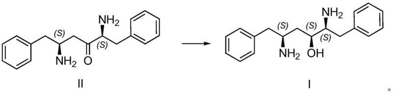 Enzymatic reduction of Compound II to Compound I using KRED and cofactor recycling
