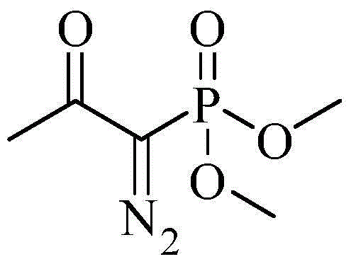 Synthesis of Bestmann-Ohira reagent from acetonyl dimethyl phosphonate and tosyl azide