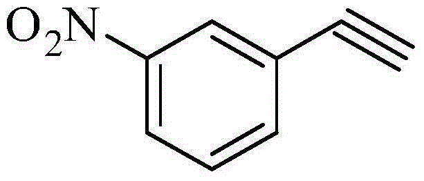 Reaction mechanism of Bestmann-Ohira reagent with m-nitrobenzaldehyde to form the alkyne