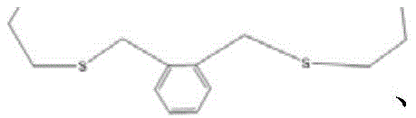 Chemical structures of various thioether-linked macrocyclic peptides showing diverse linker configurations