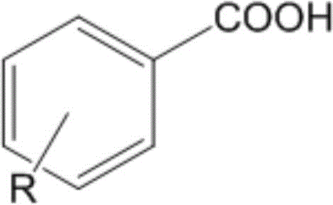 General chemical structure of aromatic carboxylic acids suitable for magnesium-catalyzed deoxyboration