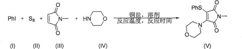 Novel four-component coupling reaction using elemental sulfur and iodobenzene