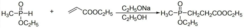 Conventional synthesis using sodium ethoxide catalyst showing lower yield and complex workup