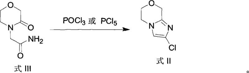 Cyclization of 2-(3-oxomorpholino)acetamide to 2-chloro-imidazo-oxazine using POCl3