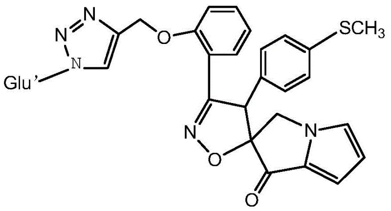 Overall reaction scheme showing the synthesis of the final spiroisoxazole-pyrrolizine derivative