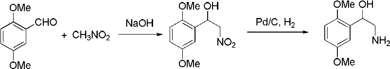 Novel catalytic hydrogenation route for Midodrine intermediate synthesis